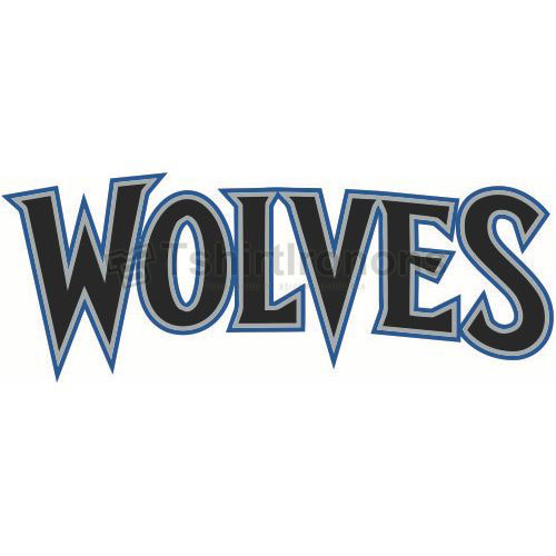 Minnesota Timberwolves T-shirts Iron On Transfers N1086 - Click Image to Close